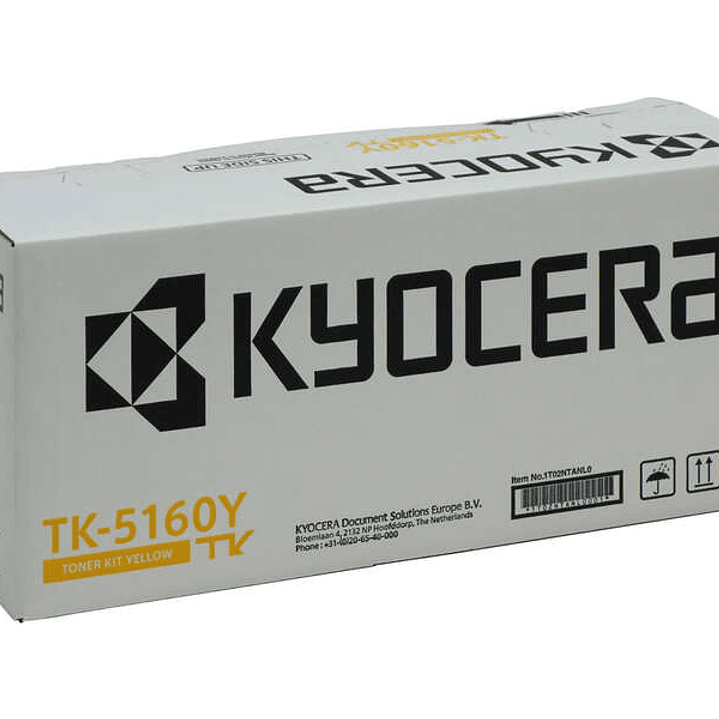 Kyocera TK5160 Amarillo Cartucho de Toner Original - 1T02NTANL0/TK5160Y 1