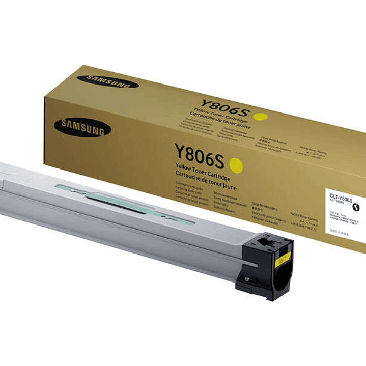 Samsung CLT-Y806S Amarillo Cartucho de Toner Original - SS728A 1