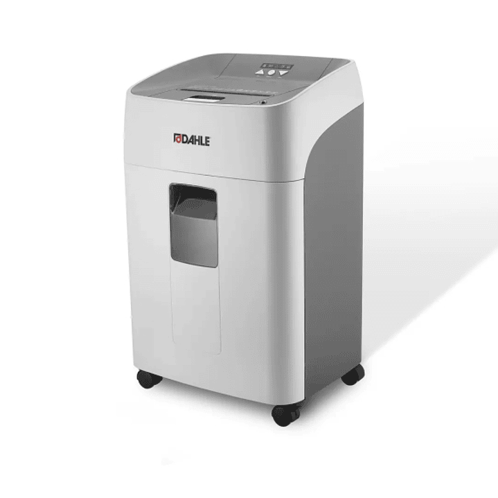 Dahle ShredMATIC 300 Destructora de Papel Automatica Corte en Particulas P-4 - Autoalimentacion 300 Hojas, Manual 14 Hojas - Papelera de 40L - Con Rue 1