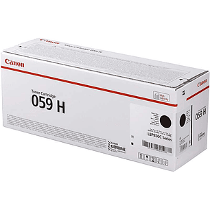Canon 059H Negro Cartucho de Toner Original - 3627C001