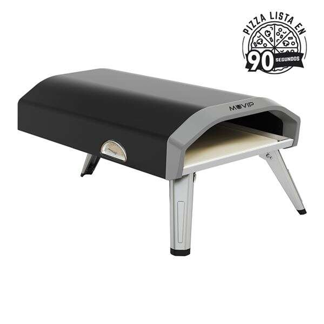 Muvip Horno de Gas Portatil para Pizzas - Color Negro 1