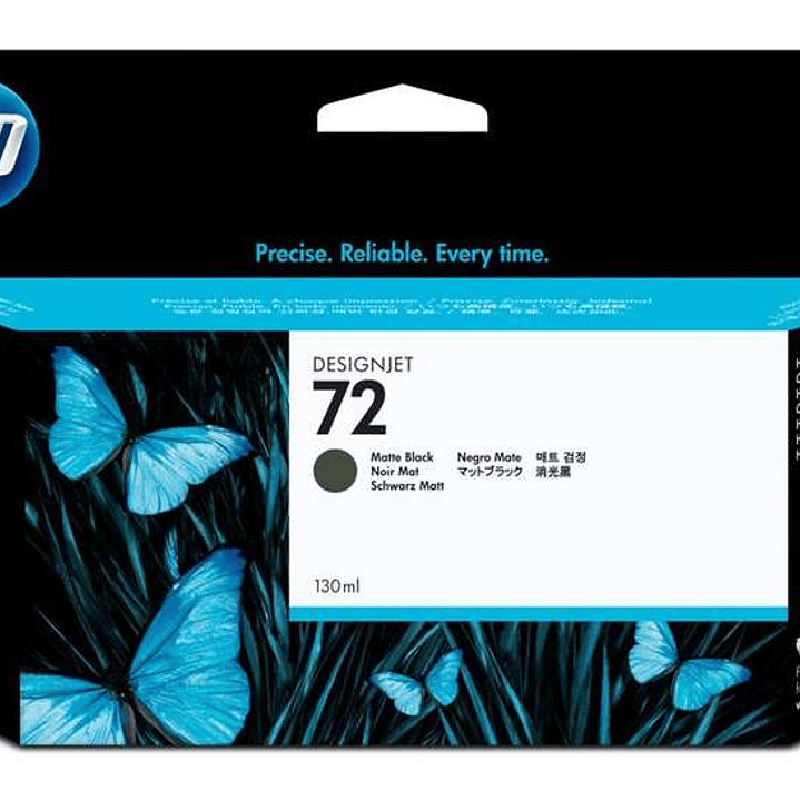 HP 72 Negro Mate Cartucho de Tinta Original - C9403A 1
