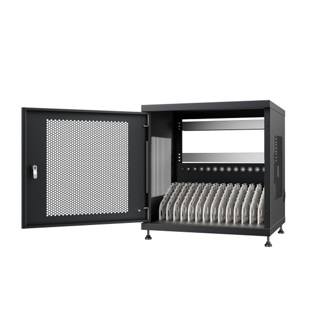 Ewent EW1714 Armario de Carga - 14 Dispositivos - Color Negro 1