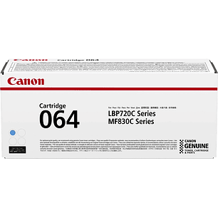 Canon 064 Cyan Cartucho de Toner Original - 4935C001