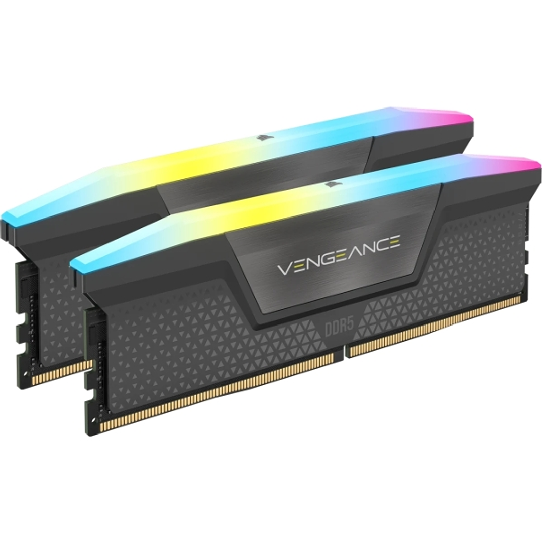 Corsair Vengeance Memoria DDR5 64GB 2x32GB PC6000 RGB - Color Negro 1