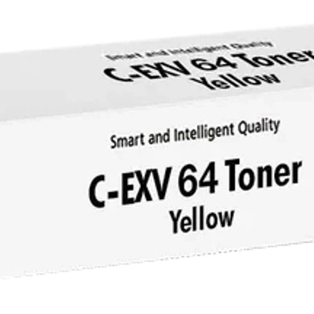 Canon CEXV64 Amarillo Cartucho de Toner Original - 5756C002 1