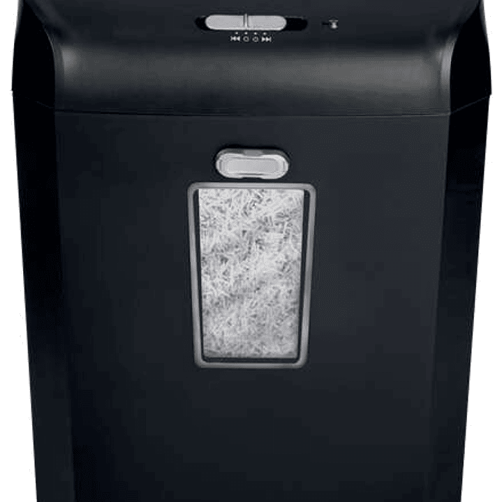 Rexel Promax RSX1035 Destructora de Papel Manual Corte en Particulas P-4- Destruye hasta 10 Hojas - Papelera de 35L - Color Negro 1
