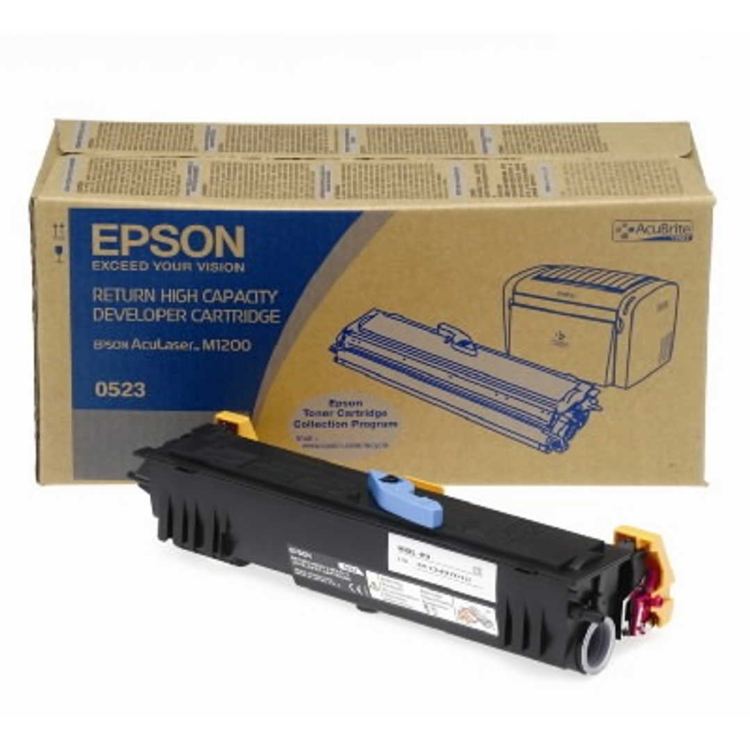 Epson C13S050523 Negro Cartucho de Toner Retornable Original - C13S050523 1