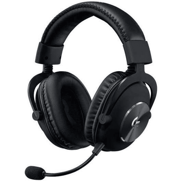 Logitech G Pro X Auriculares Gaming 7.1 con Microfono - Microfono Flexible - Diadema Ajustable - Almohadillas Acolchadas - Altavoces de 50mm - Cable d 1