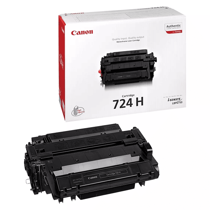 Canon 724H Negro Cartucho de Toner Original - 3482B011/3482B002 1