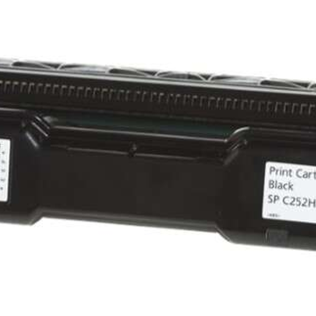 Ricoh Aficio SPC252/SPC262 Negro Cartucho de Toner Original - 407716/SPC252HEBK 1