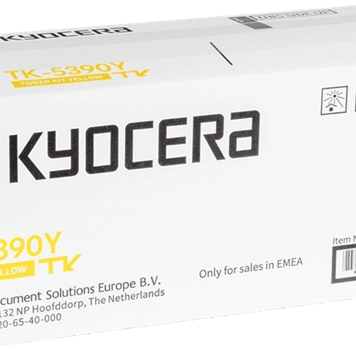 Kyocera TK5390 Amarillo Cartucho de Toner Original - 1T02Z1ANL0/TK5390Y 1
