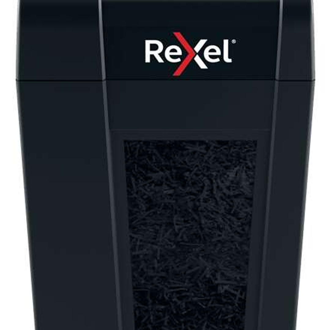 Rexel Secure X8-SL Whisper-Shred Destructora de Papel Manual Corte en Particulas P-4 - Bajo Ruido - Destruye hasta 8 Hojas - Papelera de 14L - Color N 1