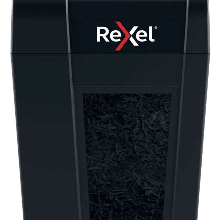 Rexel Secure X8-SL Whisper-Shred Destructora de Papel Manual Corte en Particulas P-4 - Bajo Ruido - Destruye hasta 8 Hojas - Papelera de 14L - Color N 1