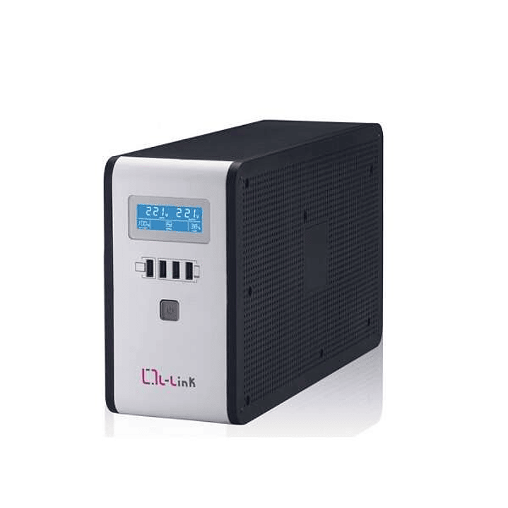 L-Link LL-7716 SAI 1600VA Pantalla LCD con 2 Shuckos 1