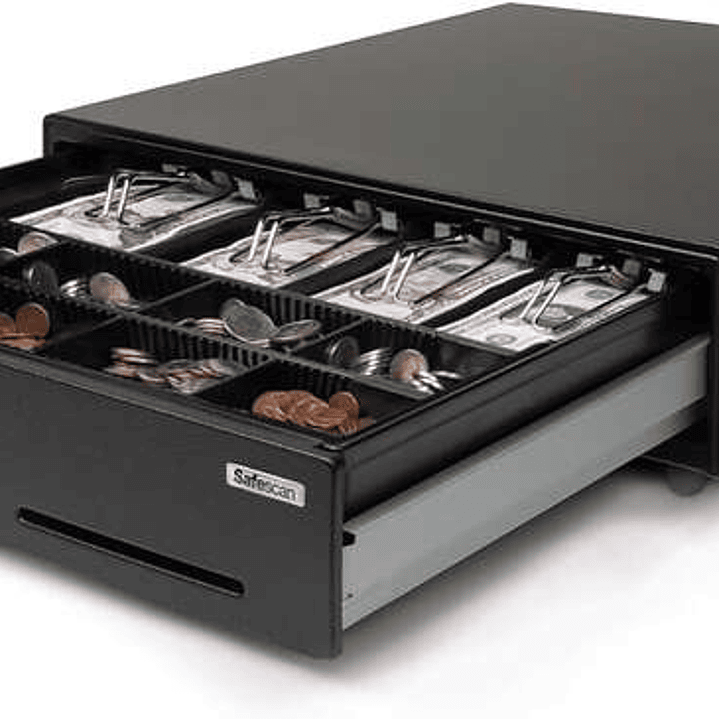 Safescan SD-3540 Cajon Portamonedas - 8 Compartimentos para Monedas - 4 Compartimentos para Billetes - hasta 1 Millon de Aperturas 1