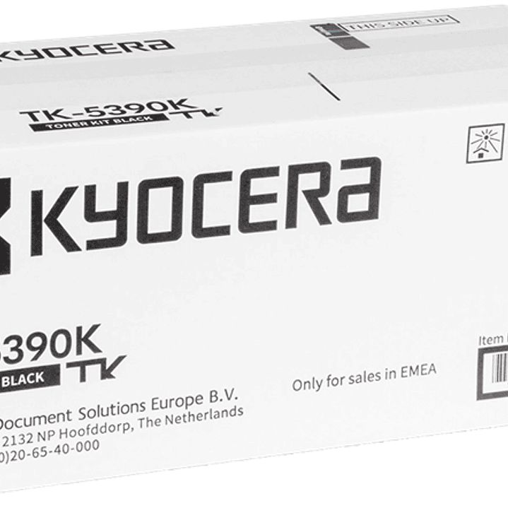 Kyocera TK5390 Negro Cartucho de Toner Original - 1T02Z10NL0/TK5390K 1
