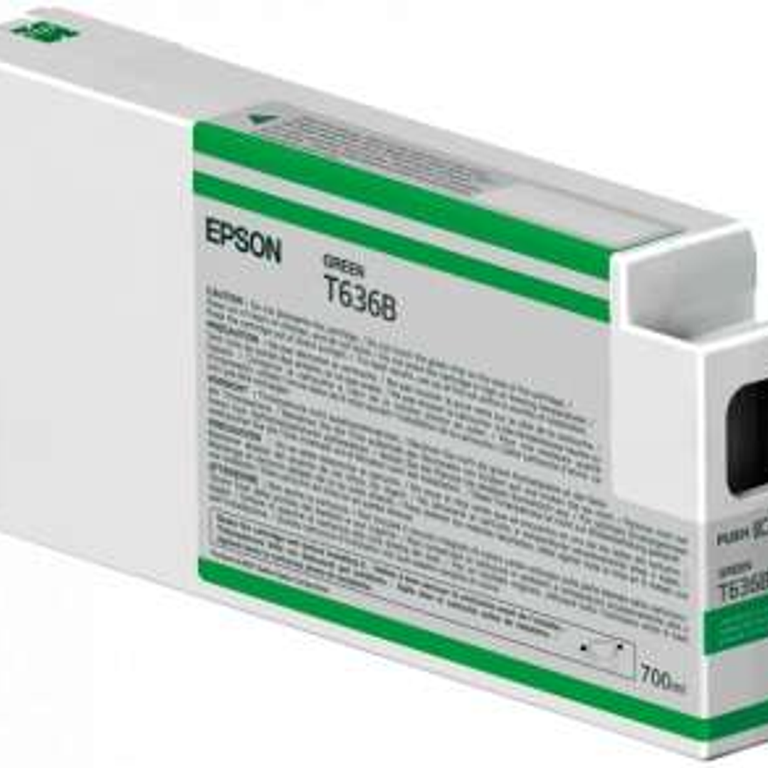 Epson T636B Verde Cartucho de Tinta Original - C13T636B00 1