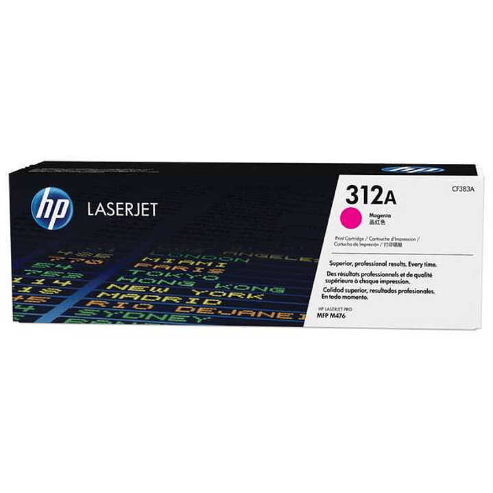 HP CF383A Magenta Cartucho de Toner Original - 312A 1