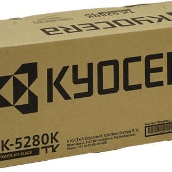 Kyocera TK5280 Negro Cartucho de Toner Original - 1T02TW0NL0/TK5280K 1