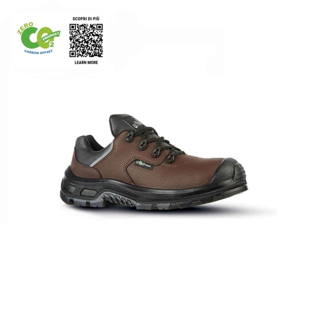 Upower Mojave UK S ESD Zapato de Seguridad - Talla 44 - Puntera AirToe Composite, Antiperforacion, Microfibra Reciclada, Transpirable, Plantilla Anato 1