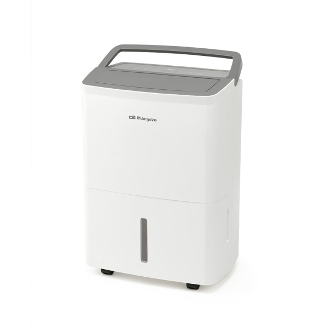 Orbegozo DH 1655 Deshumidificador - Potencia 230W - Absorbe 16 L/Dia - Deposito de 4L - Respetuoso con el Medio Ambiente - Temporizador - Ruedas y Asa 1