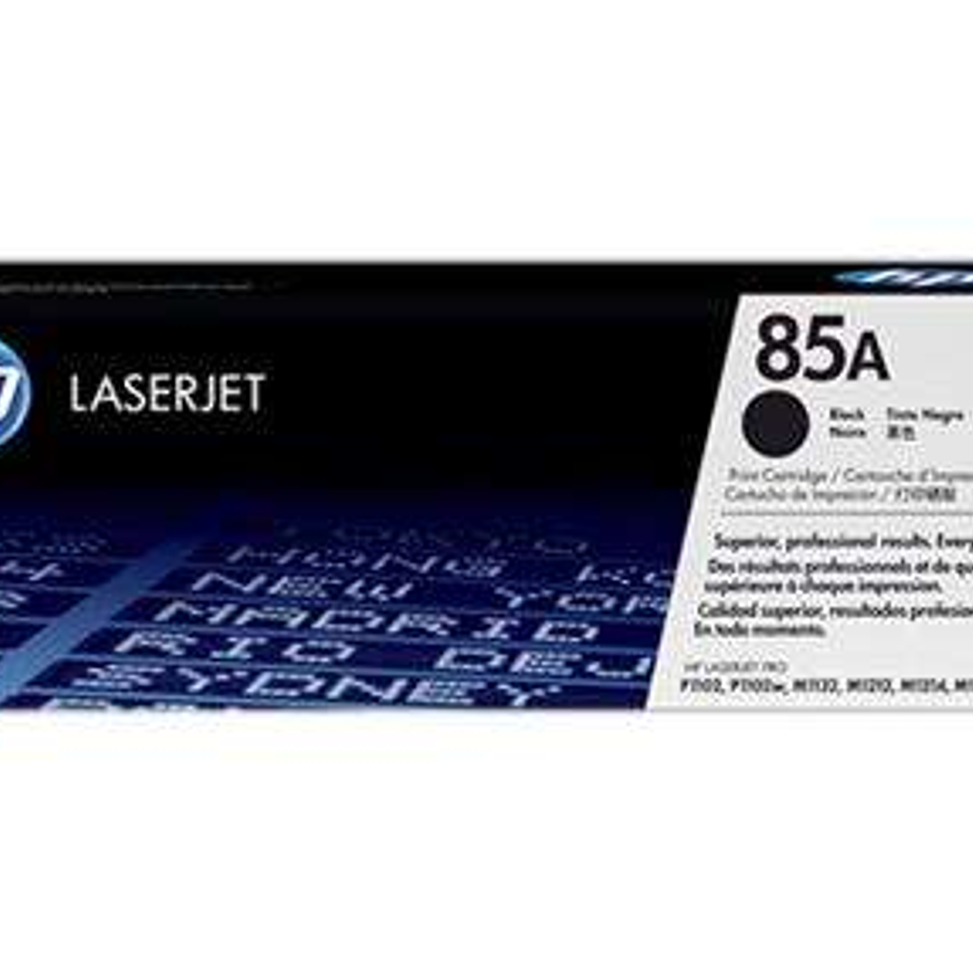 HP CE285A Negro Cartucho de Toner Original - 85A 1