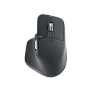 Logitech MX Master 3S Raton Inalambrico USB 8000dpi - Recargable - 7 Botones - Rueda de Pulgar - Bateria 500 mAh