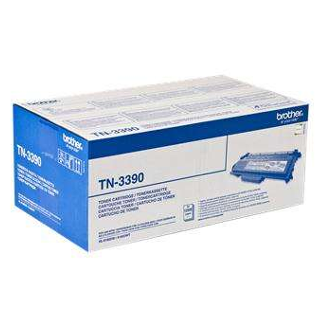 Brother TN3390 Negro Cartucho de Toner Original 1