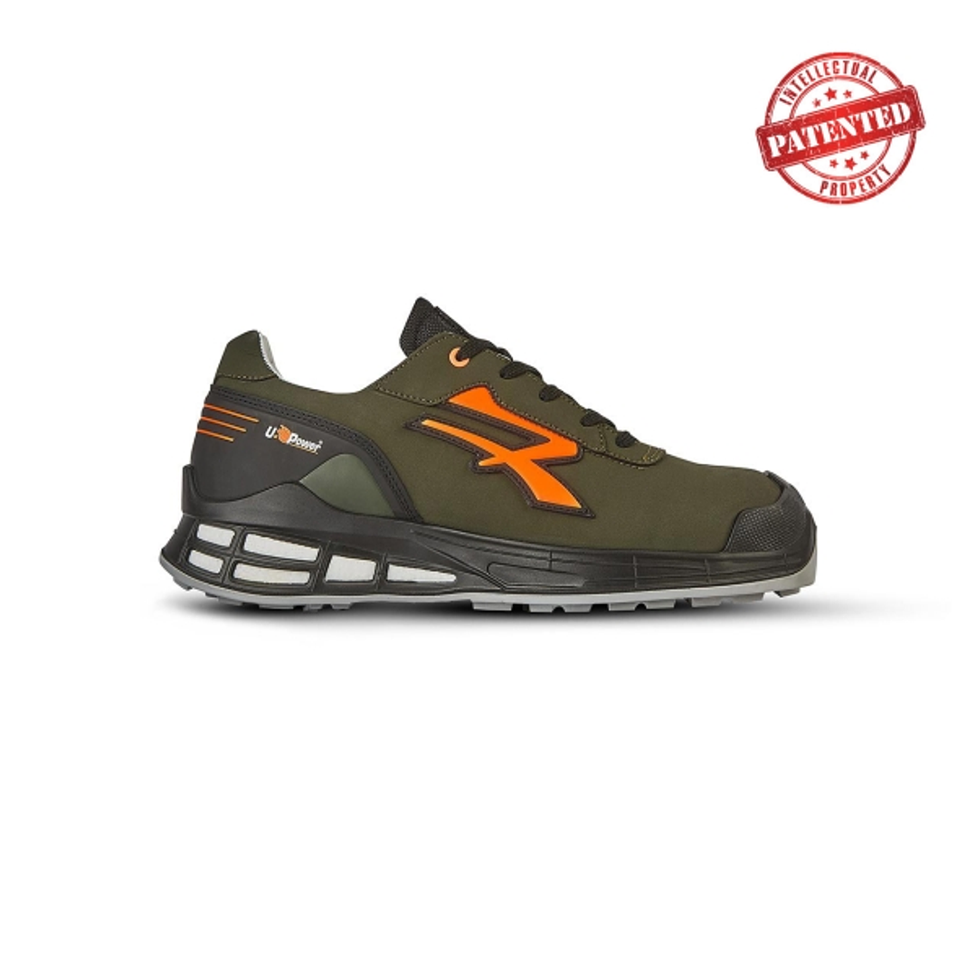 Upower Xeno S ESD Calzado de Seguridad con Proteccion Integral - Talla 46 - Empella Hidrofuga, Plantilla Anatomica, Puntera AirToe Aluminium, Antiperf 1