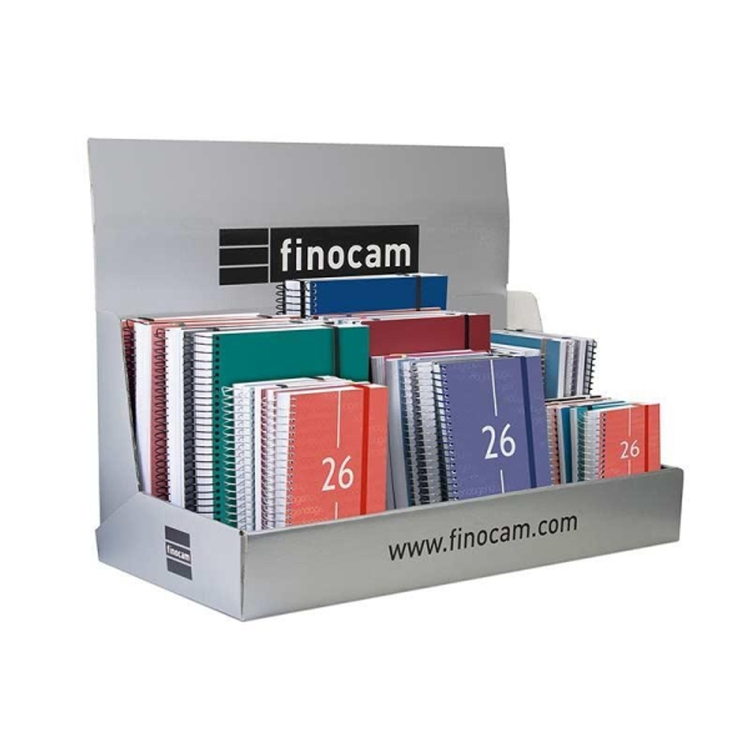 Finocam Pack de 45 Agendas Surtidas - Anual 2026 - Color Surtidos 1