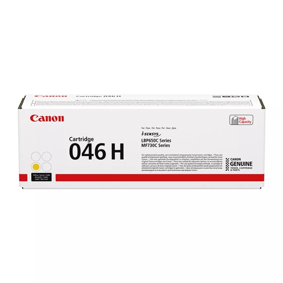 Canon 046H Amarillo Cartucho de Toner Original - 1251C002 1