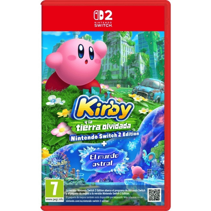 Nintendo Videojuego Kirby and The Forgotten Land para Consola Nintendo Switch 2 - Genero Plataformas 3D/Accion/Aventura - PEGI 7 1