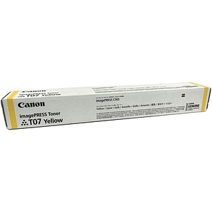 Canon T07 Amarillo Cartucho de Toner Original - 3644C001