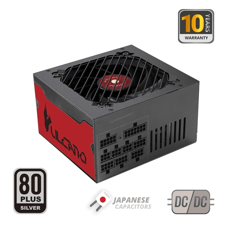 Mars Gaming MPVU750SIM Fuente de Alimentacion ATX de 750W - 80 Plus Silver - Modular - 14dB - 150x160x85mm - Color Negro 1