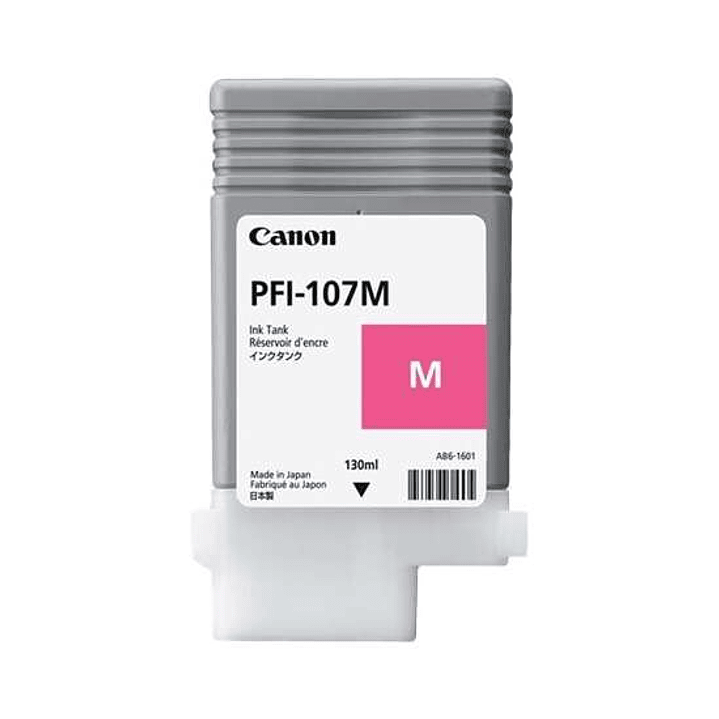 Canon PFI107 Magenta Cartucho de Tinta Original - PFI107M/6707B001 1