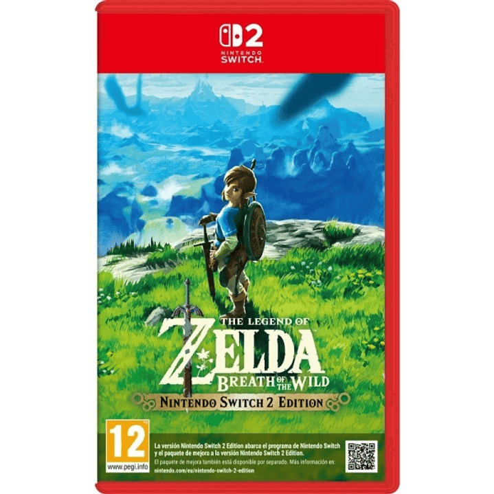 Nintendo Videojuego Zelda Breath Of The Wild para Consola Nintendo Switch 2 - Genero Aventura/Mundo Abierto/Accion - PEGI 12 1