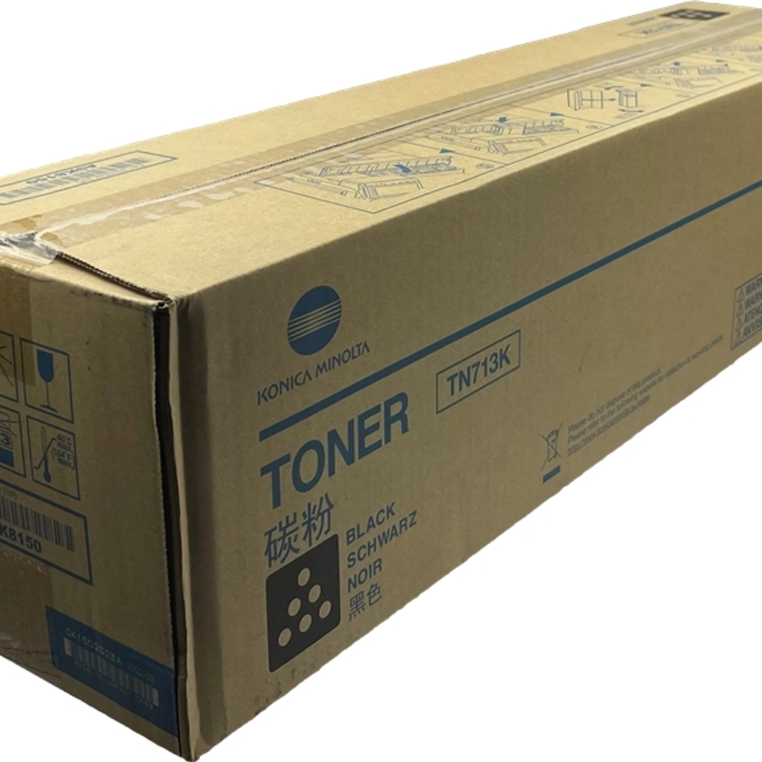Konica Minolta TN713K Negro Cartucho de Toner Original - TN713K/A9K8150 1