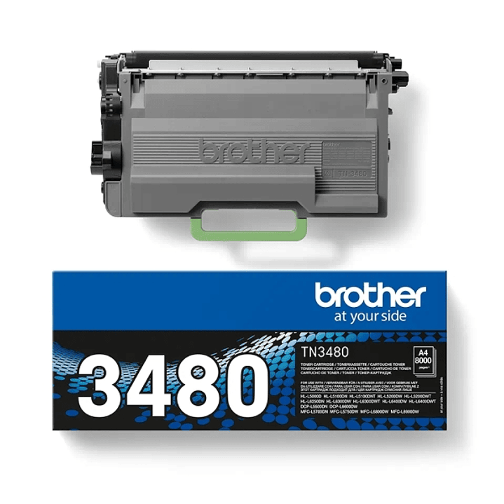 Brother TN3480 Negro Cartucho de Toner Original 1