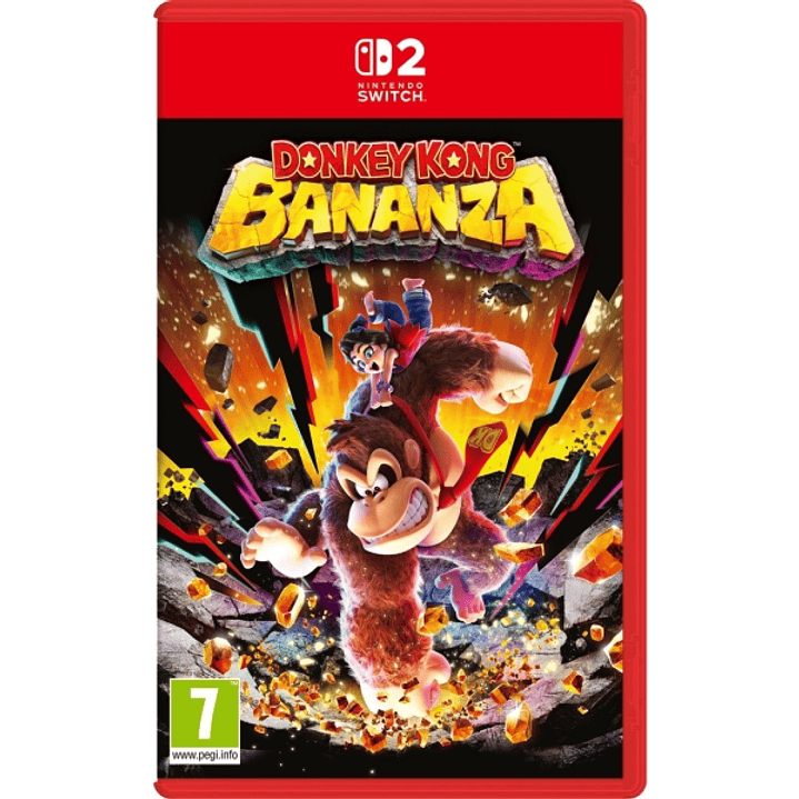 Nintendo Videojuego Donkey Kong Bananza para Consola Nintendo Switch 2 - Genero Plataformas 3D/Accion/Aventura - PEGI 7 1
