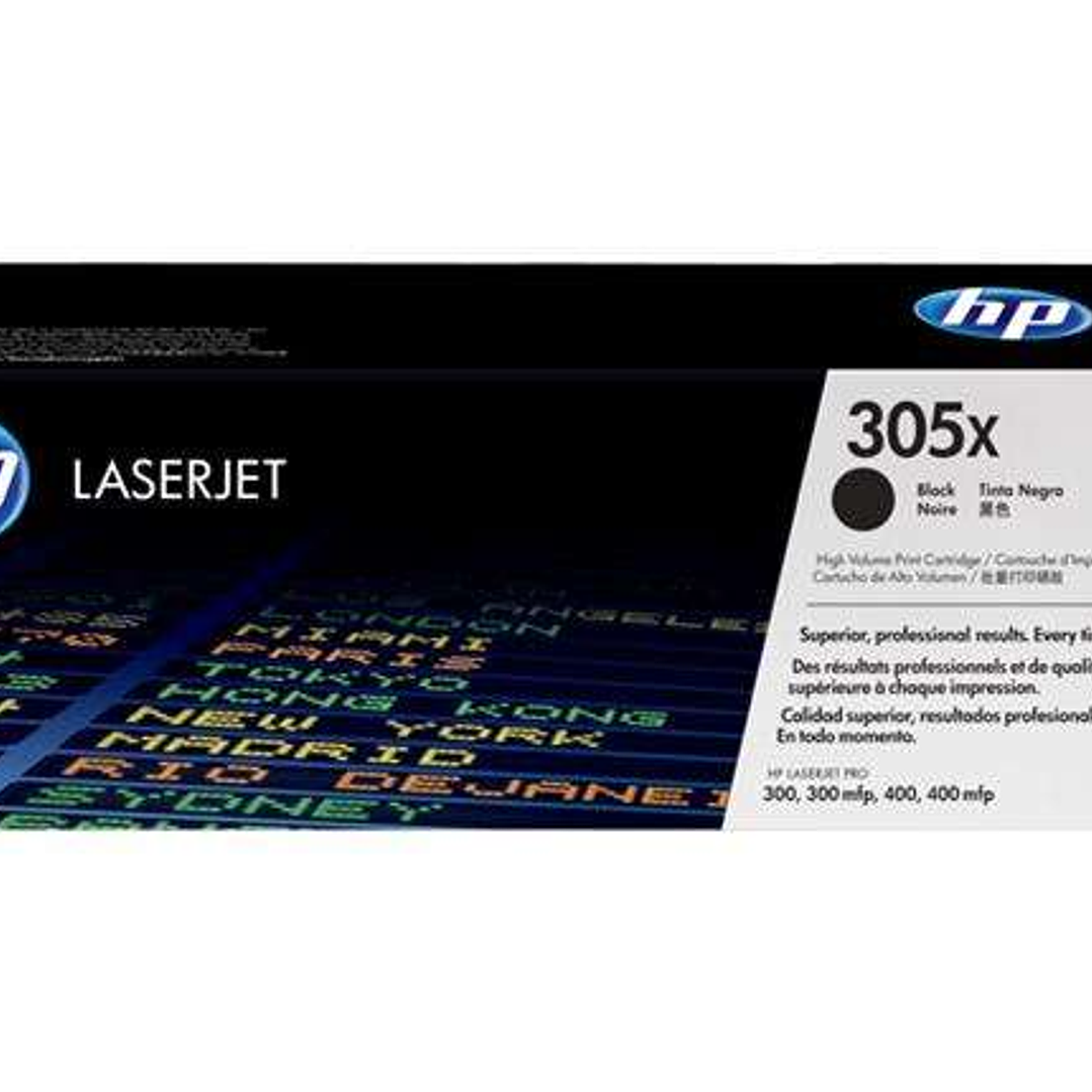 HP CE410X Negro Cartucho de Toner Original - 305X 1