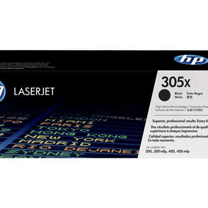 HP CE410X Negro Cartucho de Toner Original - 305X 1