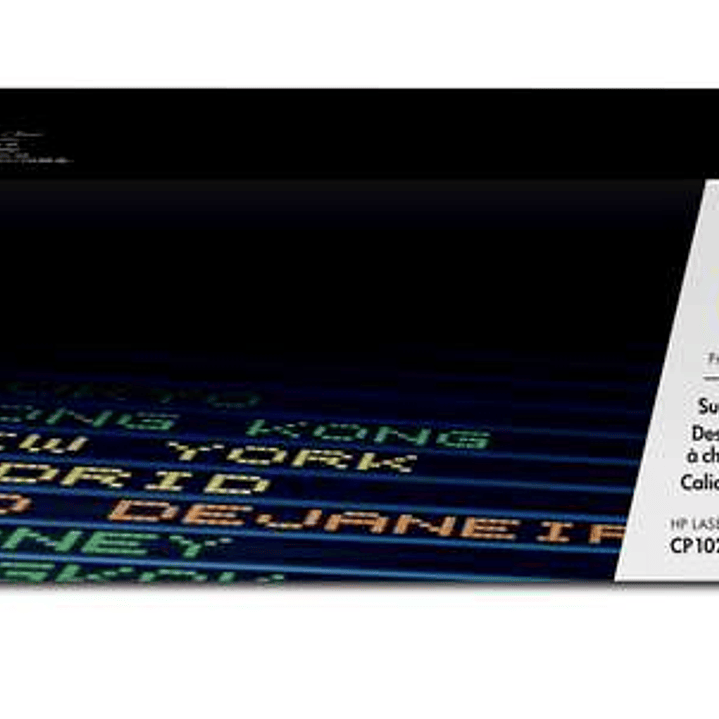 HP CE312A Amarillo Cartucho de Toner Original - 126A 1