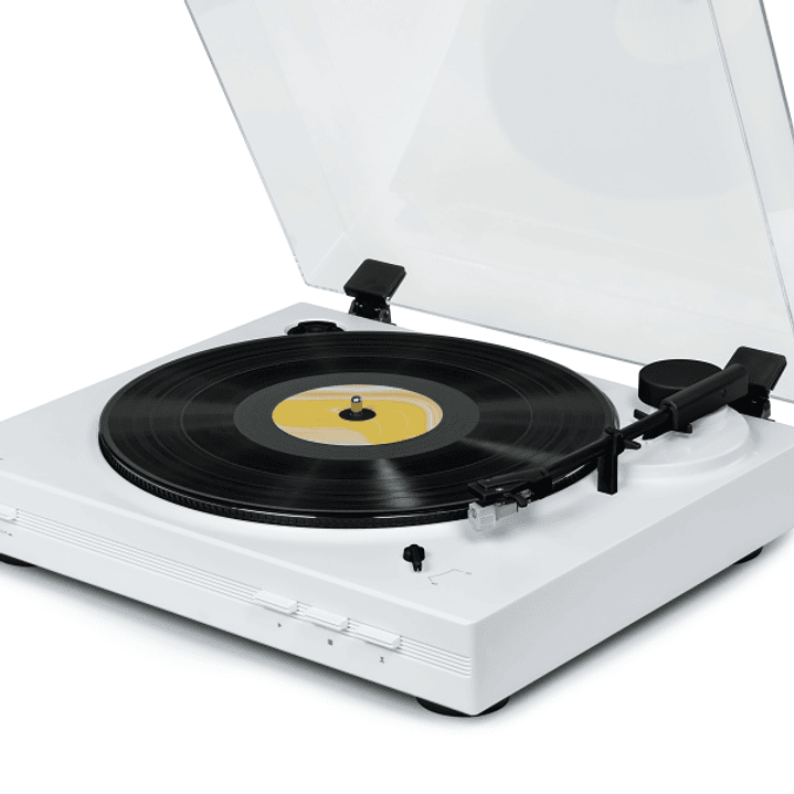Thomson TT351 Giradiscos Preamplificado - Funcion Parada Automatica - Color Blanco 1