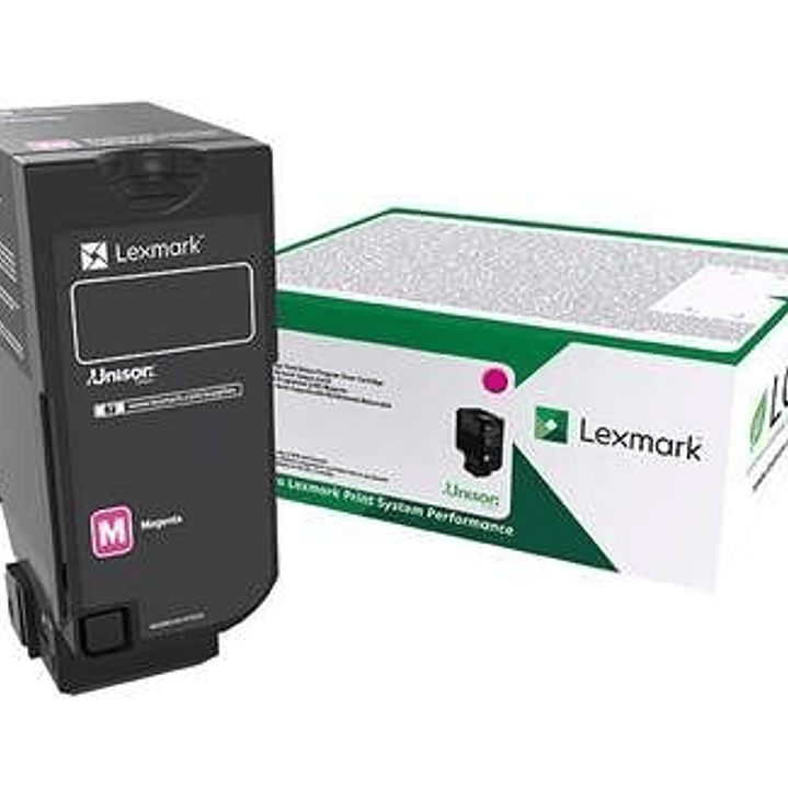 Lexmark CS727/CS728/CX727 Magenta Cartucho de Toner Original - 75B20M0 1