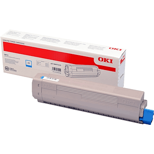 OKI C813 Cyan Cartucho de Toner Original - 46471115