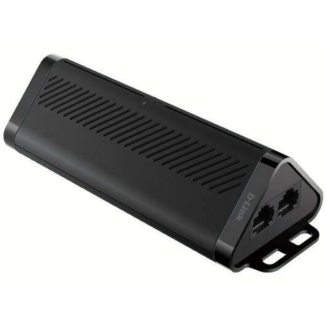 D-Link Extensor PoE hasta 500m - 2 Puertos Gigabit - Diseño Resistente - Color Negro 1