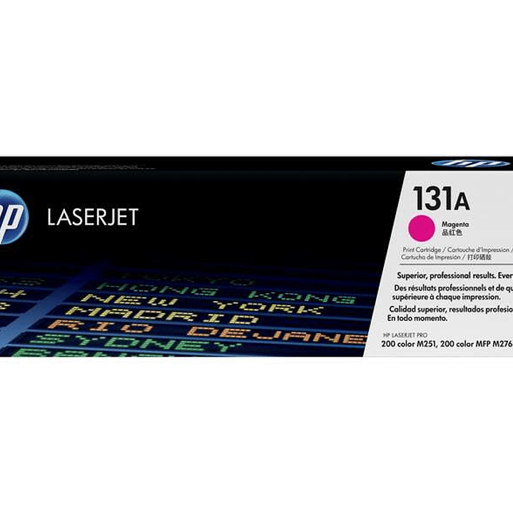 HP CF213A Magenta Cartucho de Toner Original - 131A 1