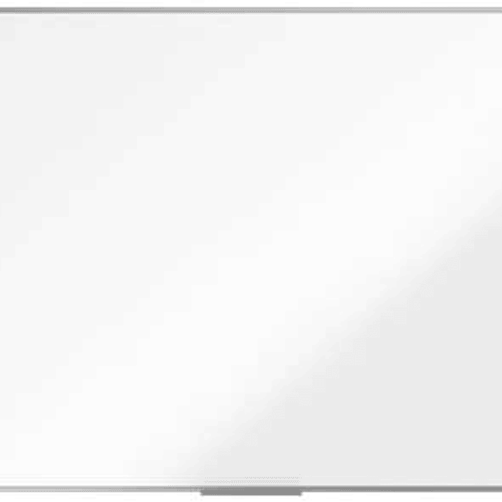Nobo Essence Pizarra de Melamina 1800x1200mm - Marco de Aluminio Anodizado - Bandeja para Rotuladores - Color Blanco 1