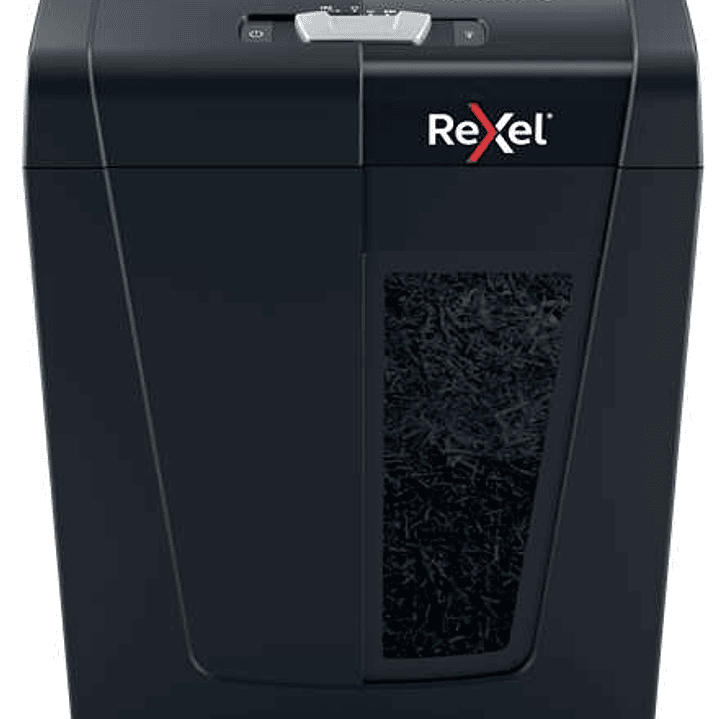 Rexel Secure X8 Destructora de Papel Manual Corte en Particulas P-4 - Destruye hasta 8 Hojas a la Vez - Capacidad de la Papelera 14L - Color Negro 1